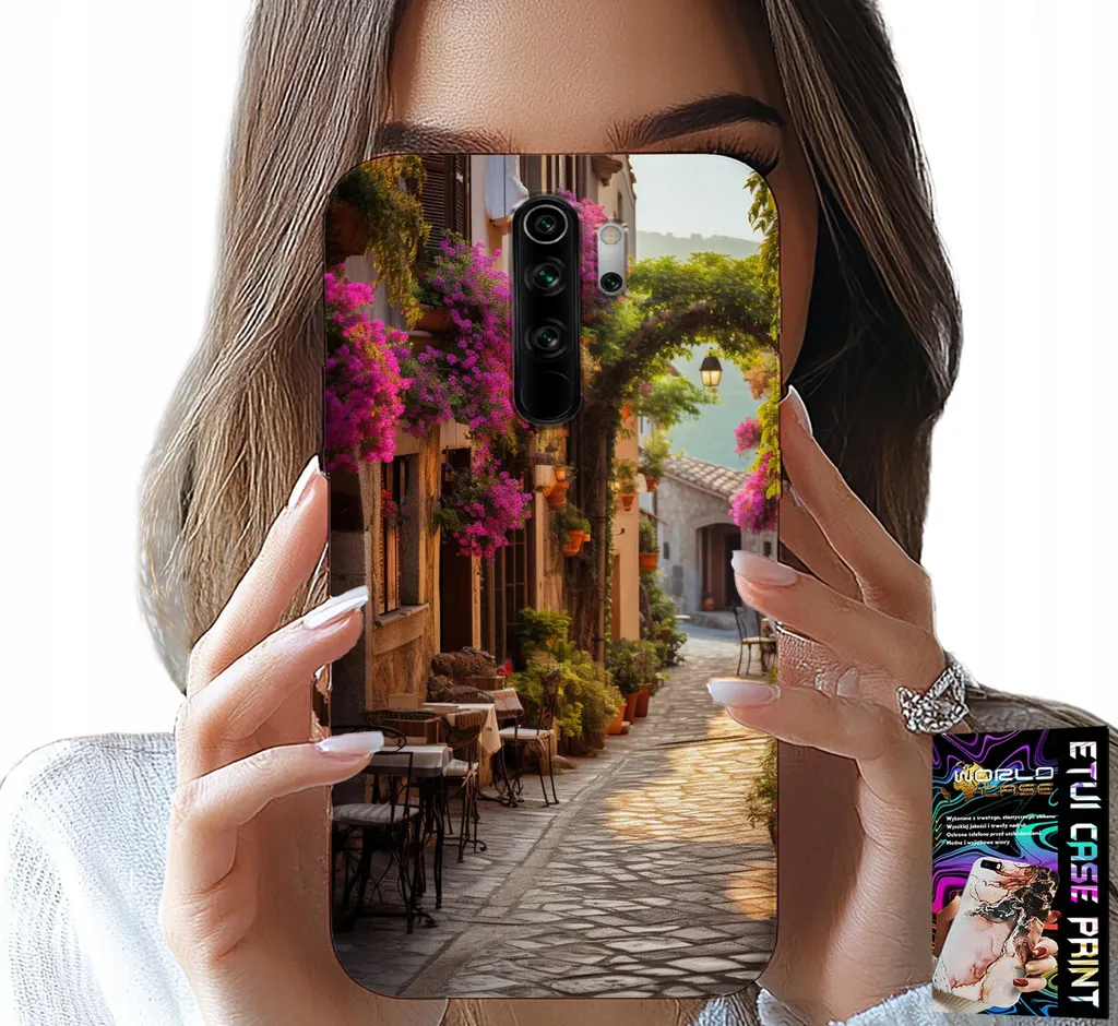 Cover Artistica Xiaomi Note 8 Pro - Caffè parigino & Vetro HD