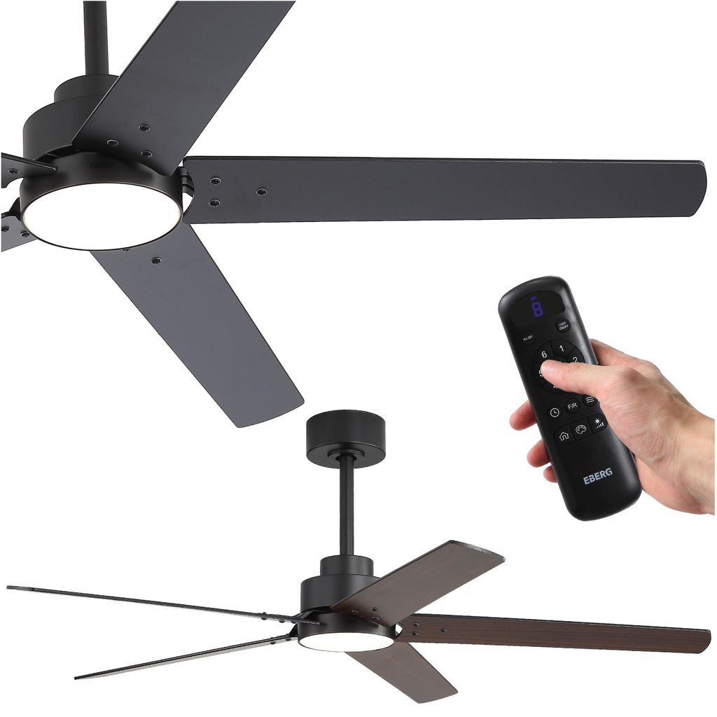 EBERG STX Wentylator Sufitowy LED 132 cm DC Pilot 6 Zdjęcie produktu 