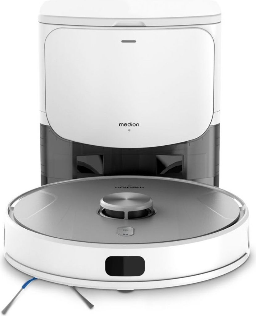 MEDION Robot aspirador X42, Blanco, Redondo, 240 minutos, 6 Imagen del producto 