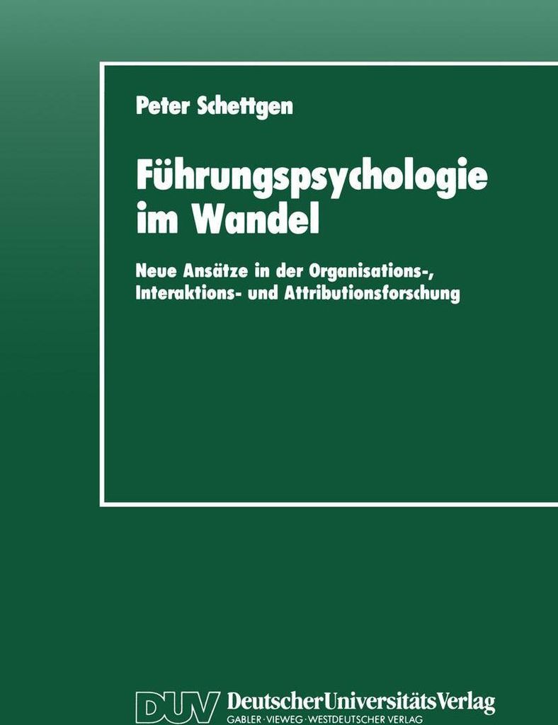 Führungspsychologie im Wandel