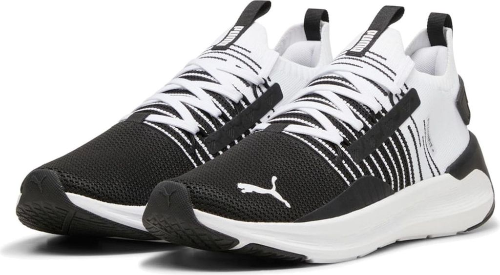 Puma Softride Symmetry Fuzion Sneaker in Übergrößen Weiß 310127-01 große Unisexschuhe