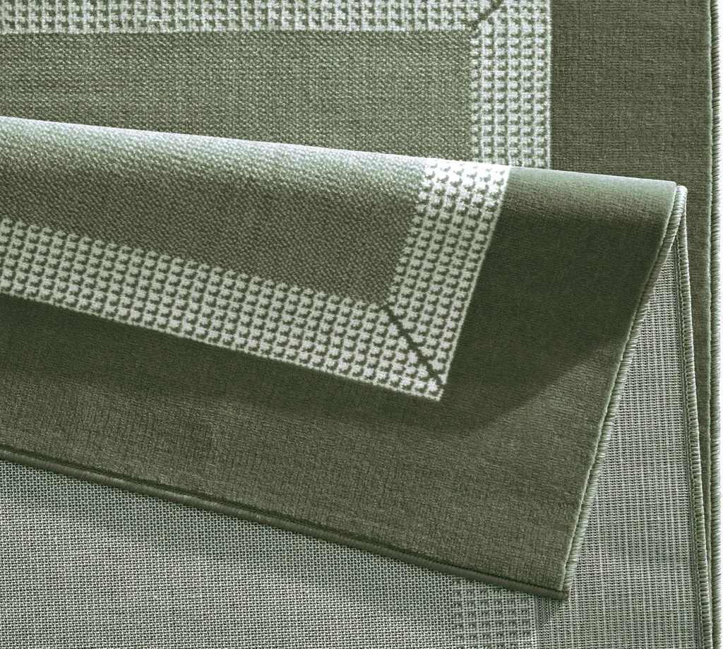 Tapis Hanse Home Basic Band Vert - Tapis de Passage Moderne à Rayures - 3