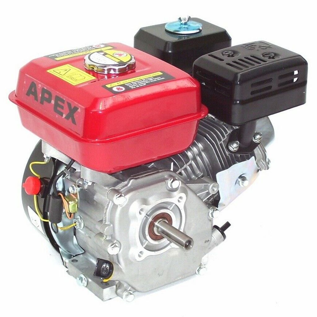 6.5 PS Motor Benzinmotor Kartmotor 20 mm Welle Industriemotor Ersatzmotor 4-Takt 