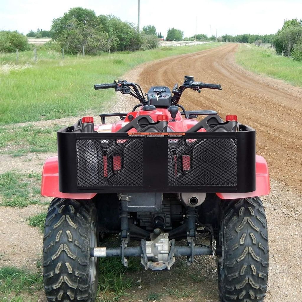 Frachtkorb für ATV/UTV Universeller Heckträger mit Mesh-Design Heckablagekorb 104 x 67 x 31,5 cm