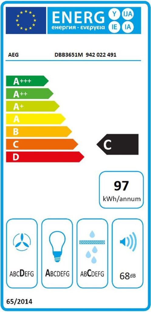 AEG Power Solutions DBB3651M - 600 m³/h - D - A - C - 68 dB Produktbild 6
