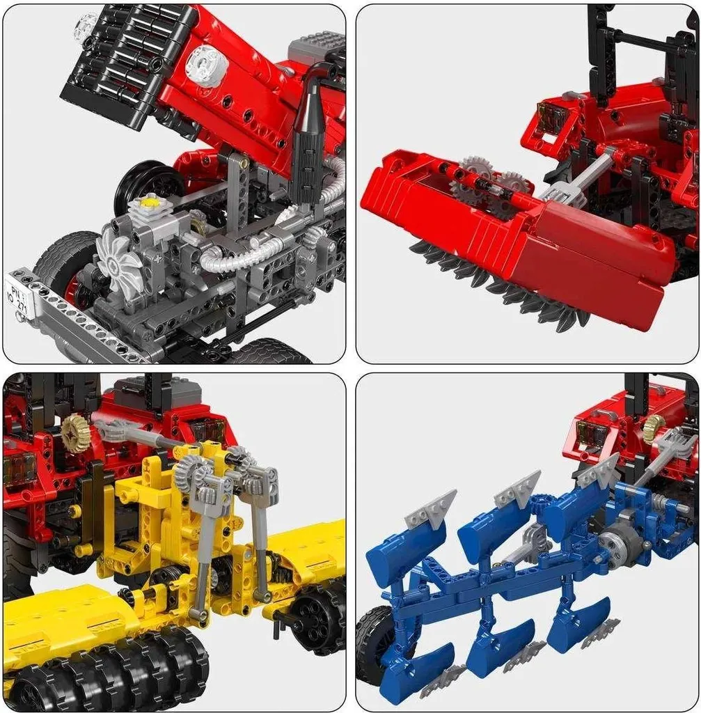 Mould King 17064 Tracteur à têtes multiples télécommandé 1857+pcs - 11