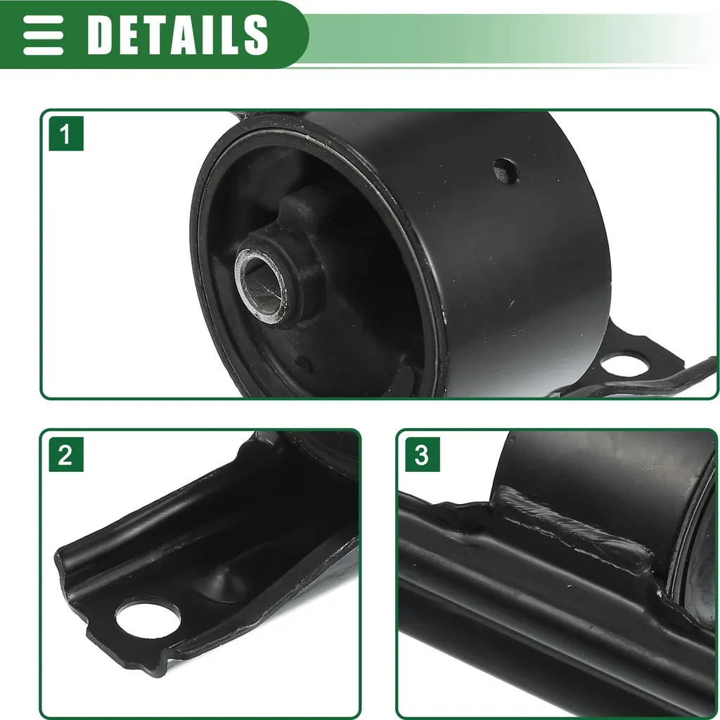 Support moteur isolant en caoutchouc renforcé pour Dodge Caliber - 4