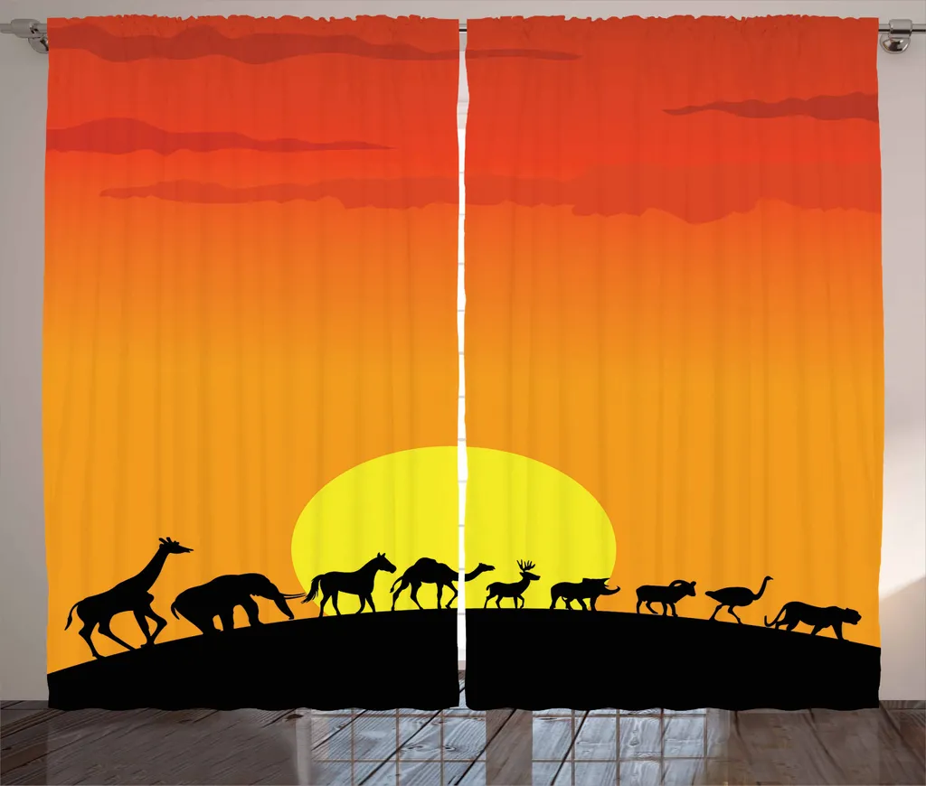 ABAKUHAUS Tenda Rustica Mondo Animale - 280 x 245 cm Multi-uso