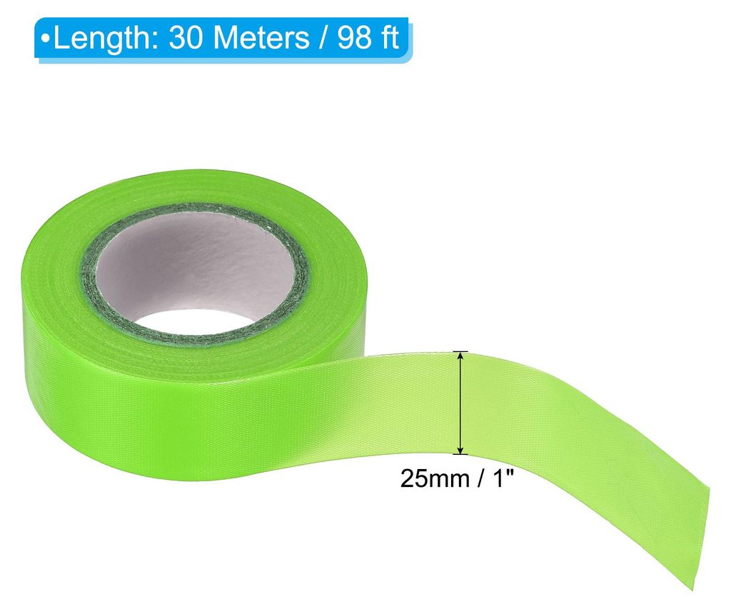 Absperrband Flatterband Warnband | 25mm x 30m PVC Nicht Klebend | 4 Stš¹ck Markierungsband fš¹r B?ume Hochzeiten Gefahrenbereiche Au?enbereich ...