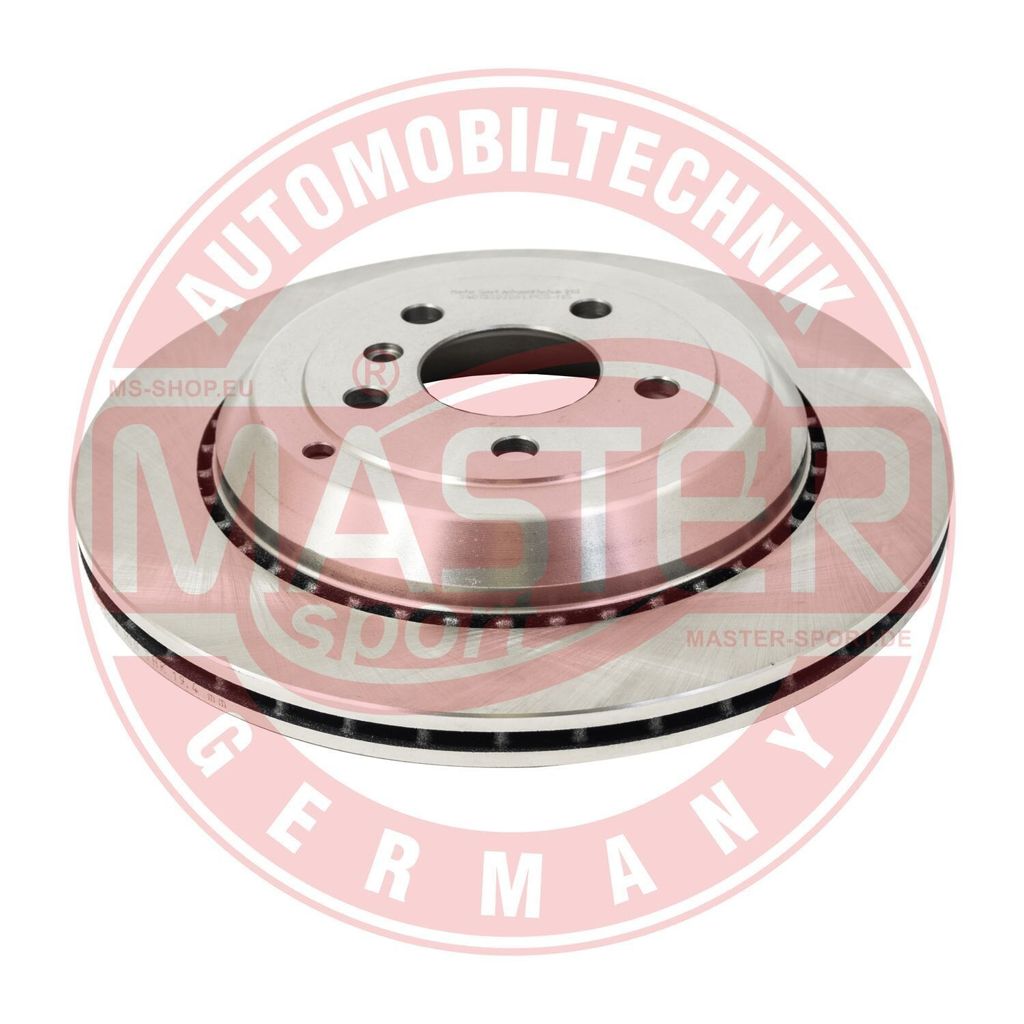 MASTER-SPORT 24012202261-PCS-MS Bremsscheibe (1x Stück) Hinterachse für MERCEDES-BENZ R-Klasse (W251, V251)