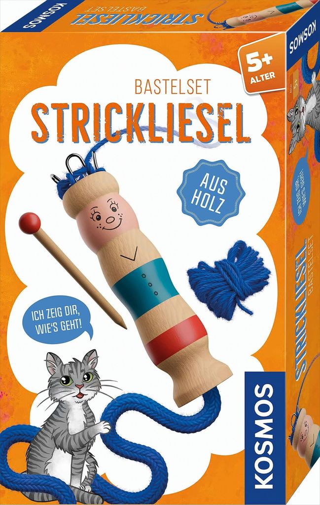 Kosmos Strickliesel, Bastelset für Kinder, 5 Jahr(e), Produktbild 