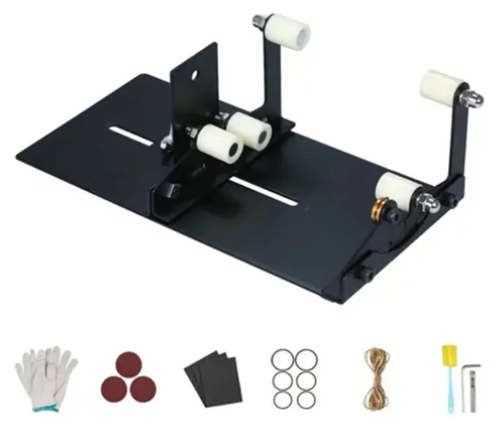 Machine à couper les bouteilles carrées et rondes réglable avec kit DIY