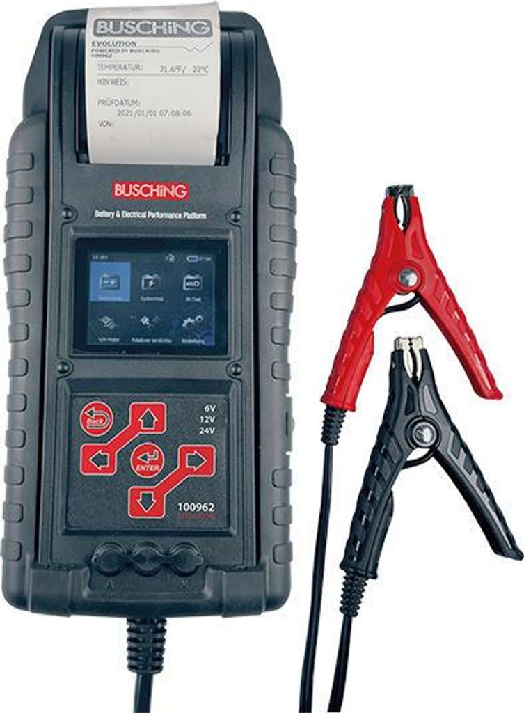 BUSCHING Batterietester "Evolution" Batterie- und Lades