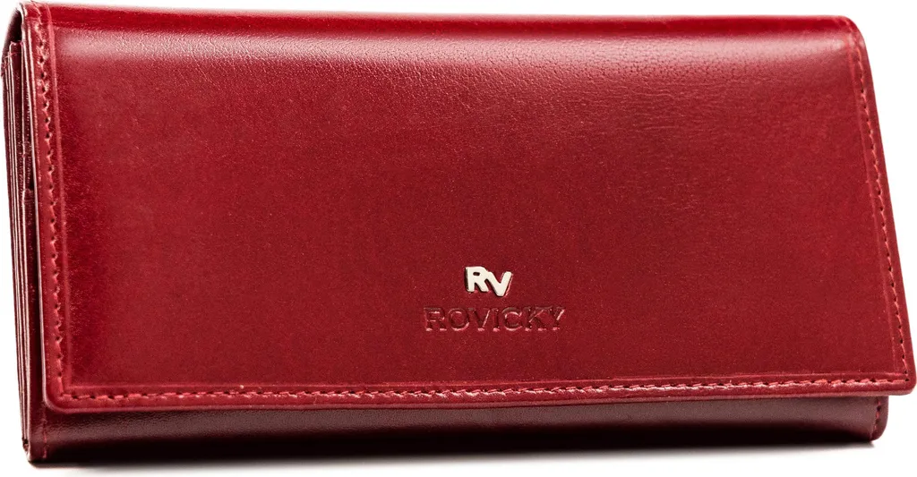 Rovicky RV-1680177 Portafoglio Robusto in Pelle | RFID Safe | Uomo