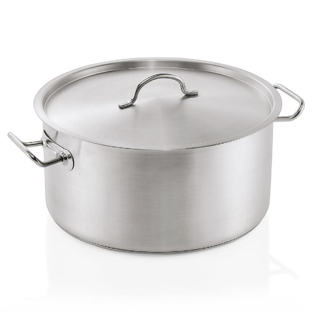Bratentopf mit Deckel Cookware 53, Ø 28 cm, Chromnickelstahl