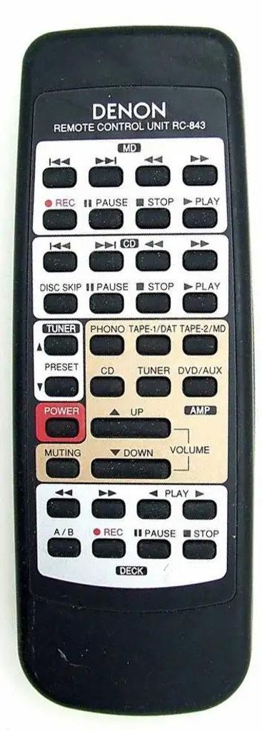 Fernbedienung, geeignet für DENON RC-843 Produktbild 