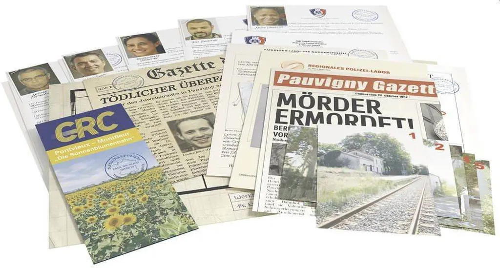 Cold Case Le Dernier Train Thinkfun 76534 - Jeu d'enquête immersive - 4