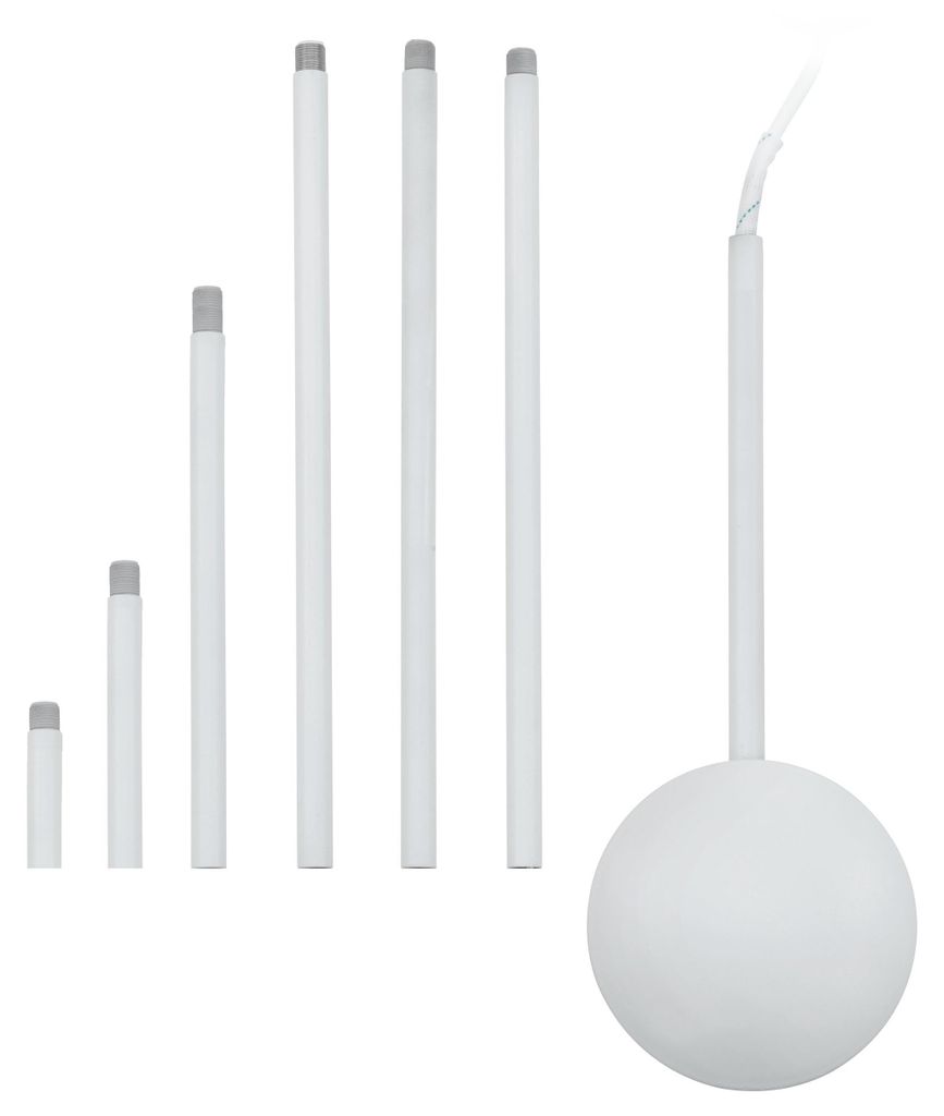 EGLO 92288, IP20, Bestand tegen spatwater, Wit, Staal, 120 Productafbeelding 