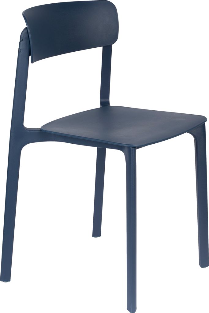 Anli Style Chair Clive Dark Blue