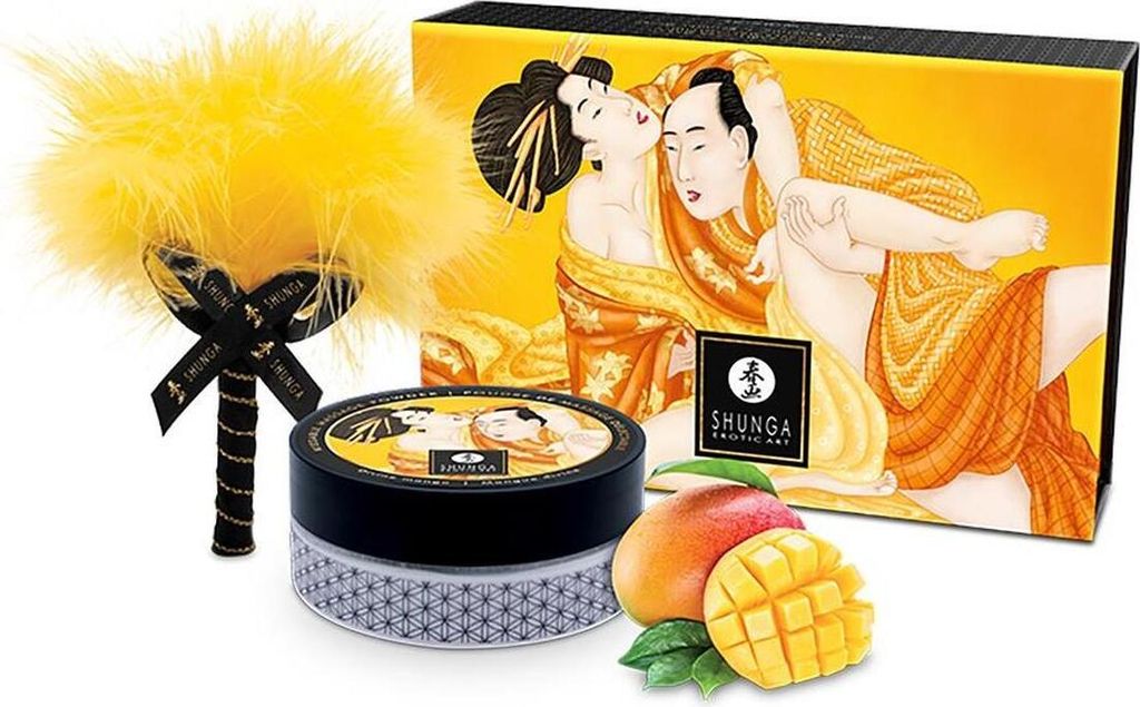 Shunga - Zestaw Jadalnych Proszkow Do Masazu Mango Zdjęcie produktu 