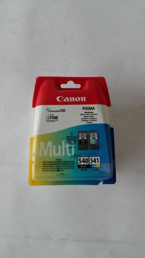 Canon Multipack PG-540 schwarz + CL-541 Farbe Produktbild 