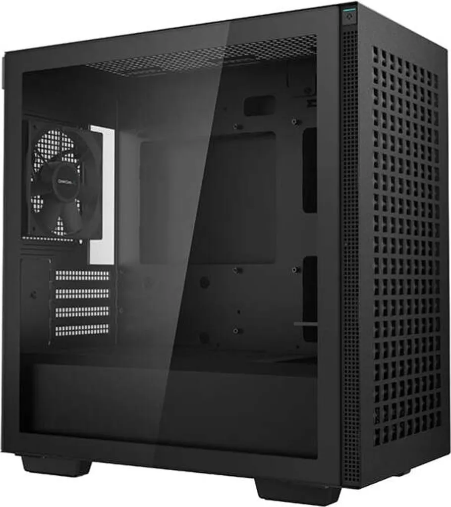 Boîtier PC Micro-ATX DeepCool CH370 Noir avec Panneau Latéral Amovible - 2