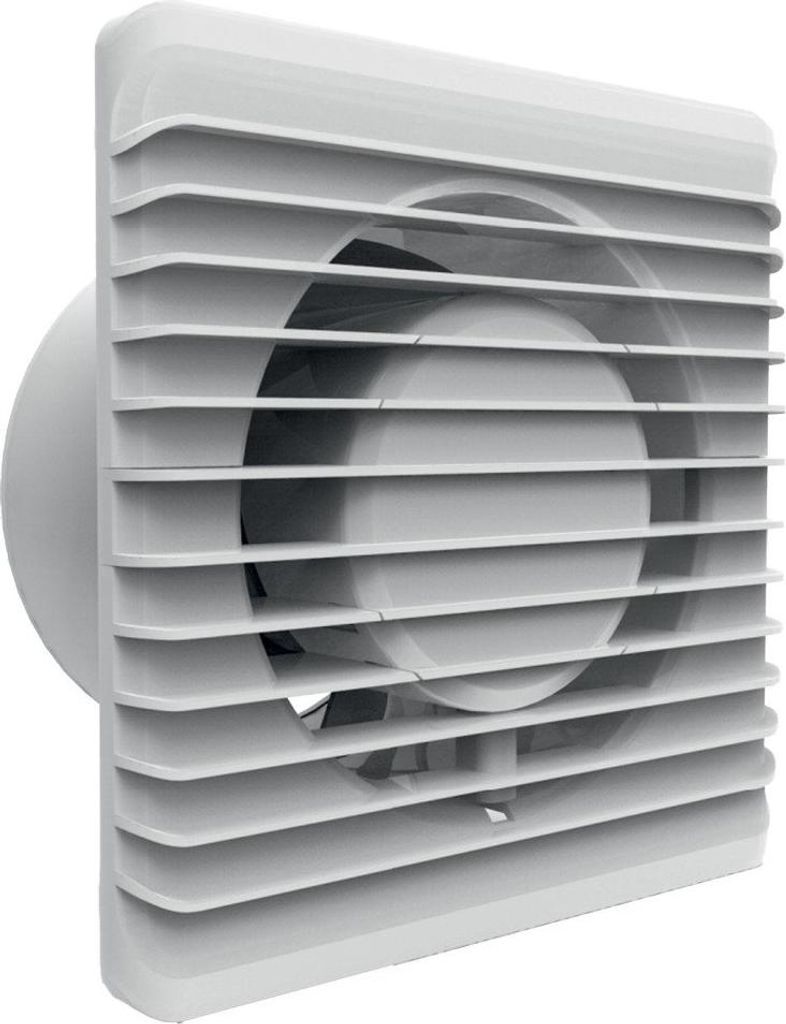 Orno | Badezimmerventilator OR-WL-3200/100/S - 100 mm - Leise - Energieeffizient - Kompakt