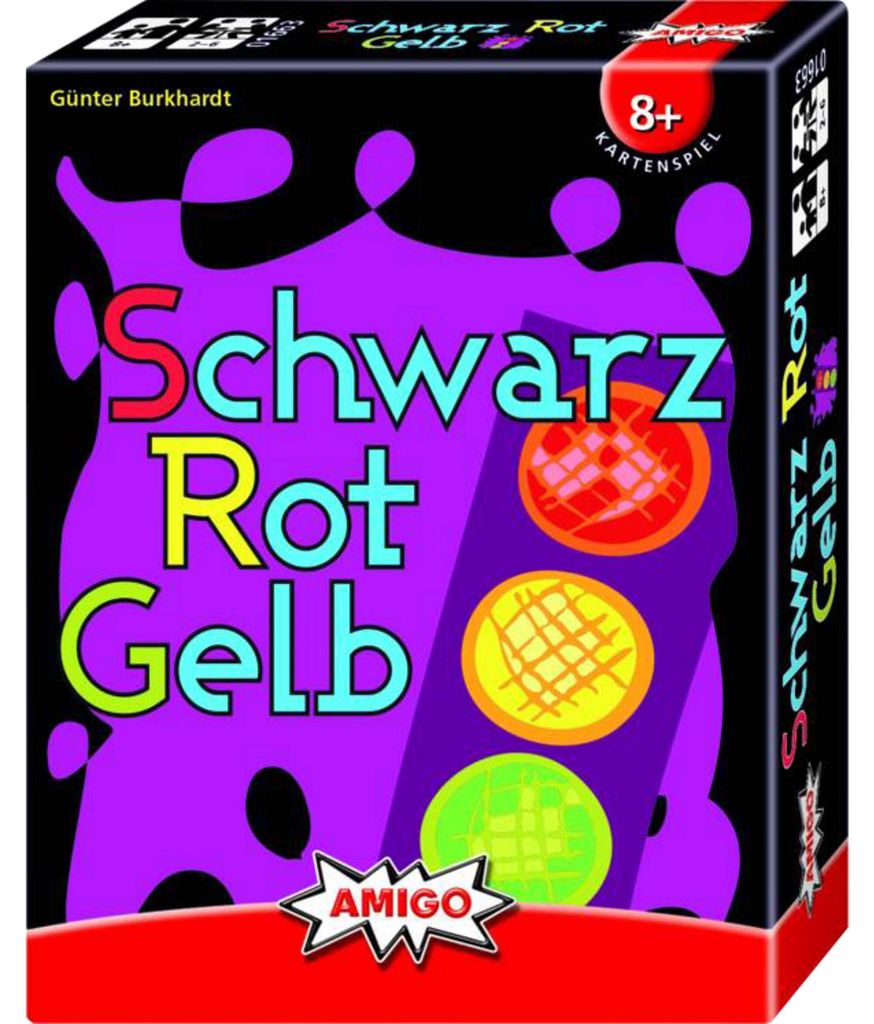 Amigo Schwarz Rot Gelb Refresh Produktbild 