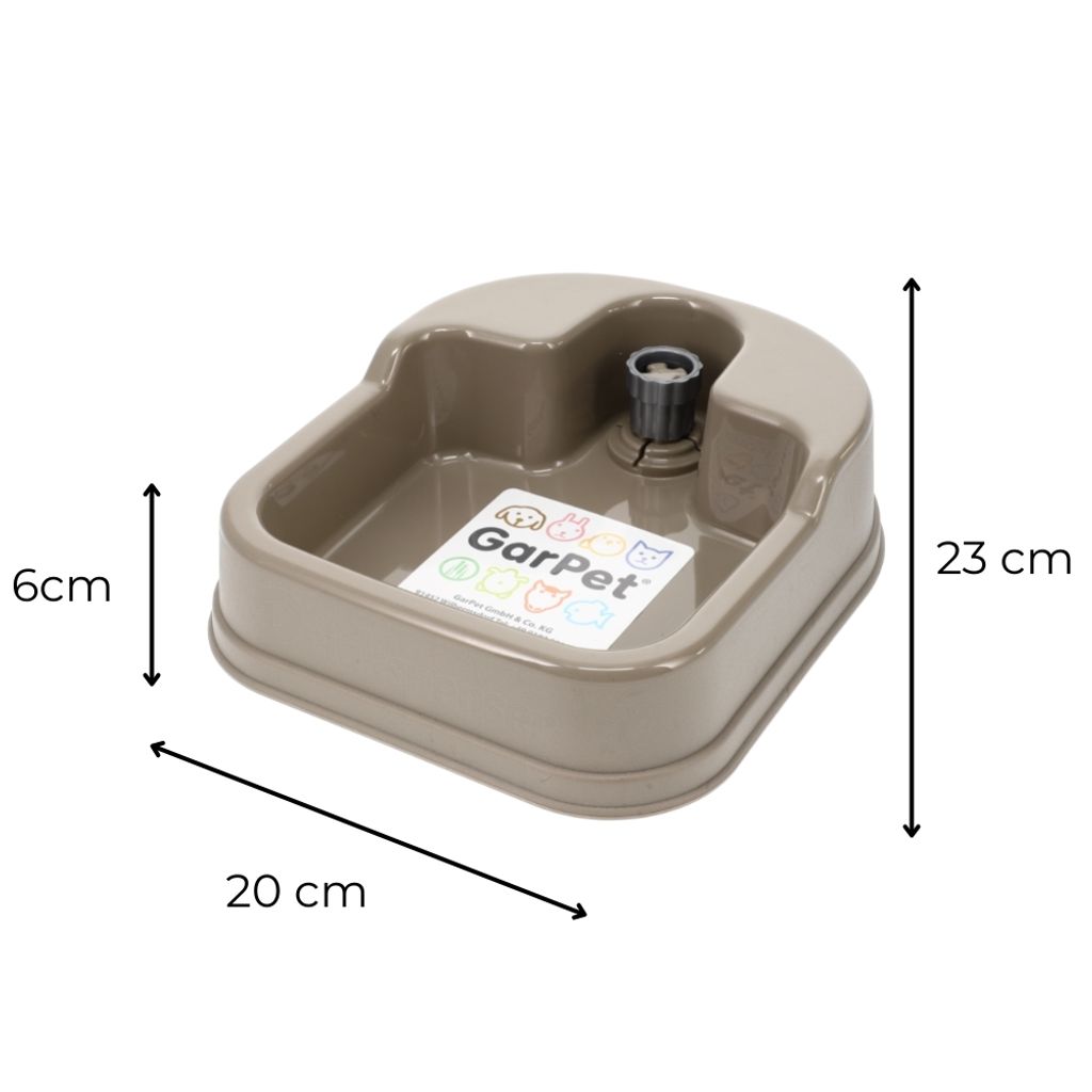 Automatischer Haustier-Wasserspender 500 Ml – Für Hunde, Katzen, Kaninchen, Mit Flusskontrolle