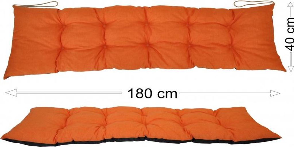 Podsedák 180x40 oranžový melír Obrázek produktu 