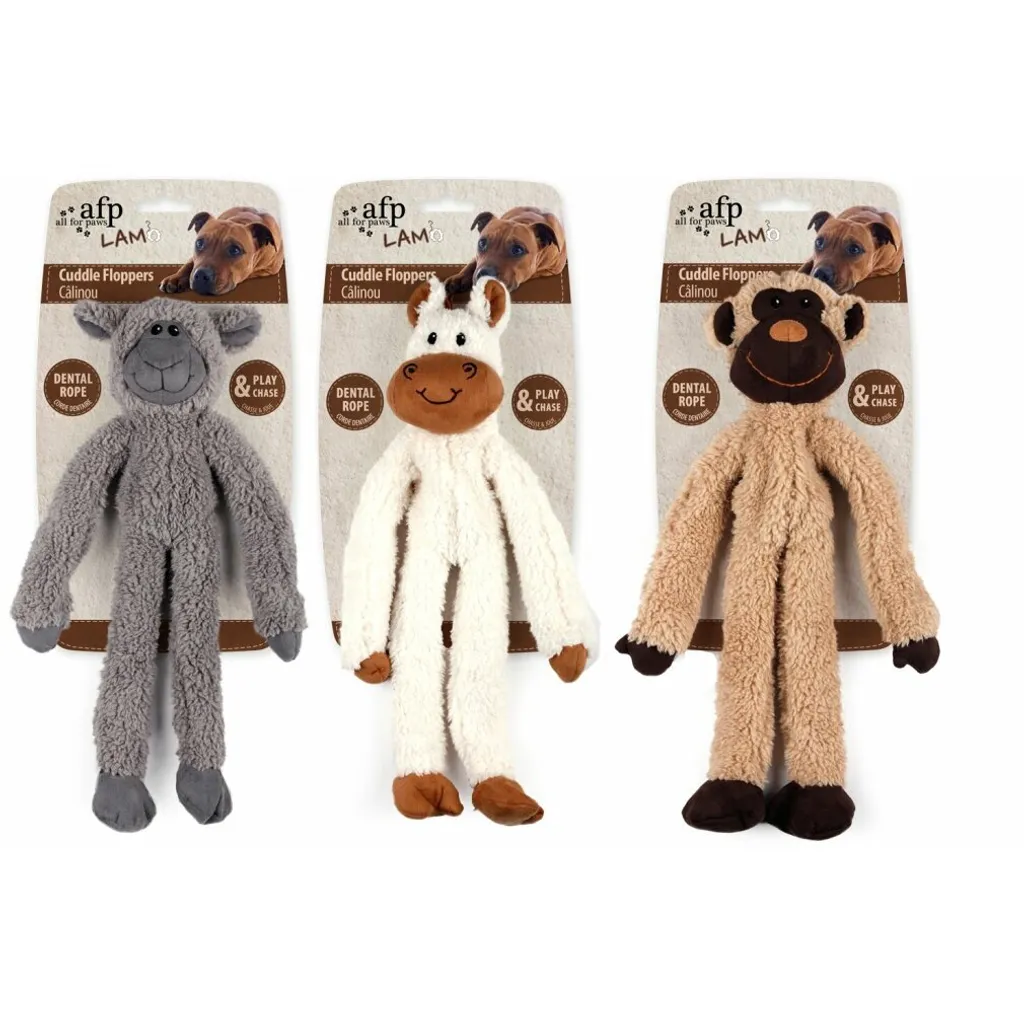 OFFERTA AFP Dog Toy Flopper Lana 43cm - Gioco Interattivo Squeaky