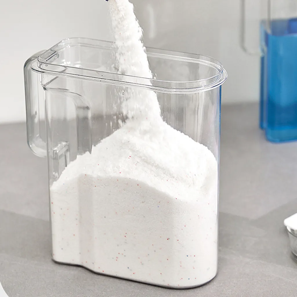 Dispenser Detersivo Ricaricabile - Contenitore Plastica Riutilizzabile - 4