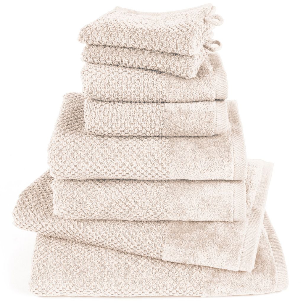 Pure Label 8-TLG Handtücher Set aus Baumwolle - 2x Badetuch Produktbild 