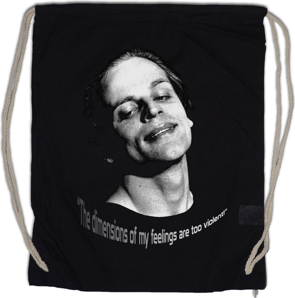 Urban Backwoods The Dimensions Of My Feelings Too Violent, Turnbeutel, Farbe: Schwarz