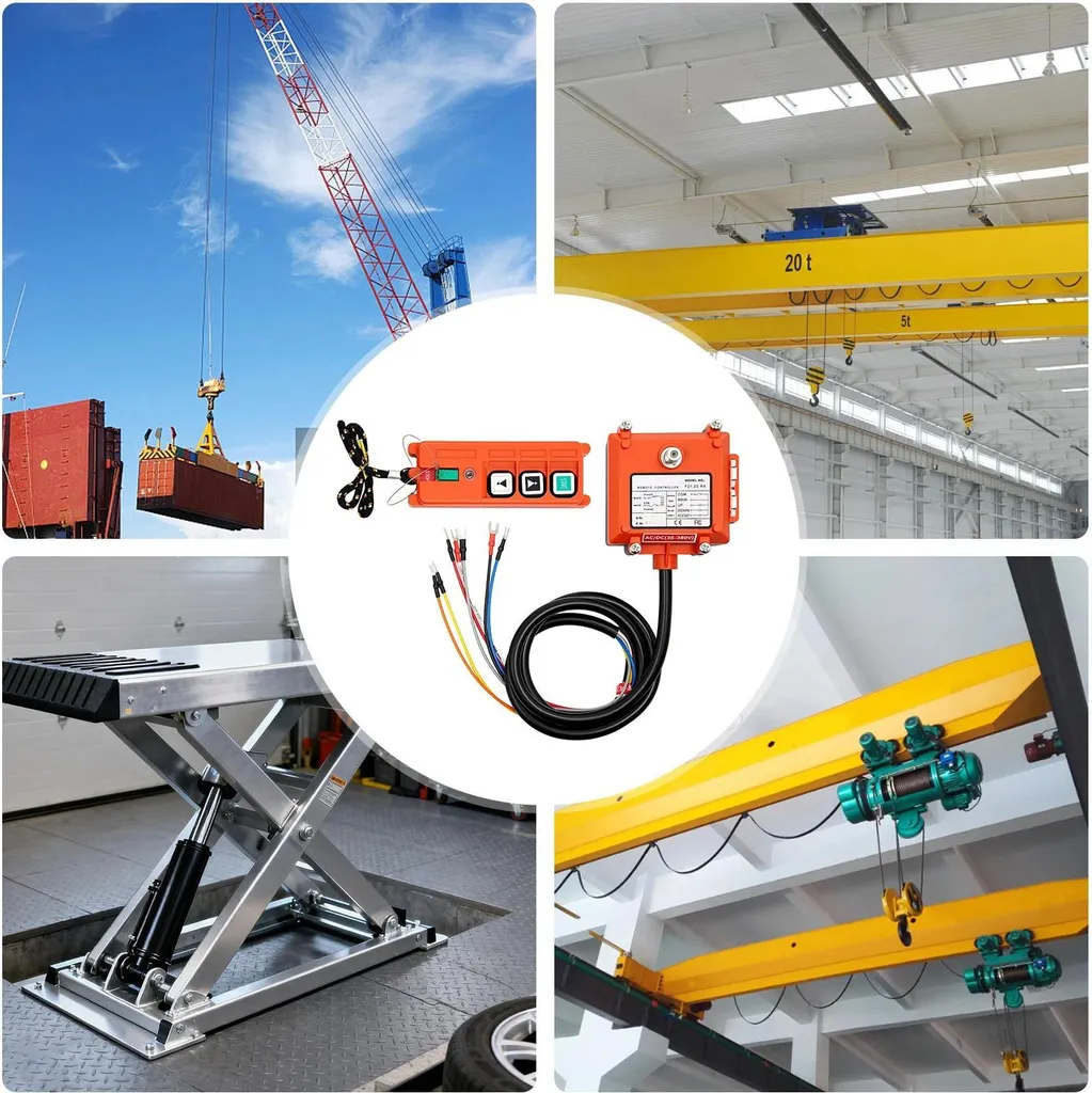 Télécommande de grue étanche IP65 en ABS orange robuste modèle F21-2S - 7