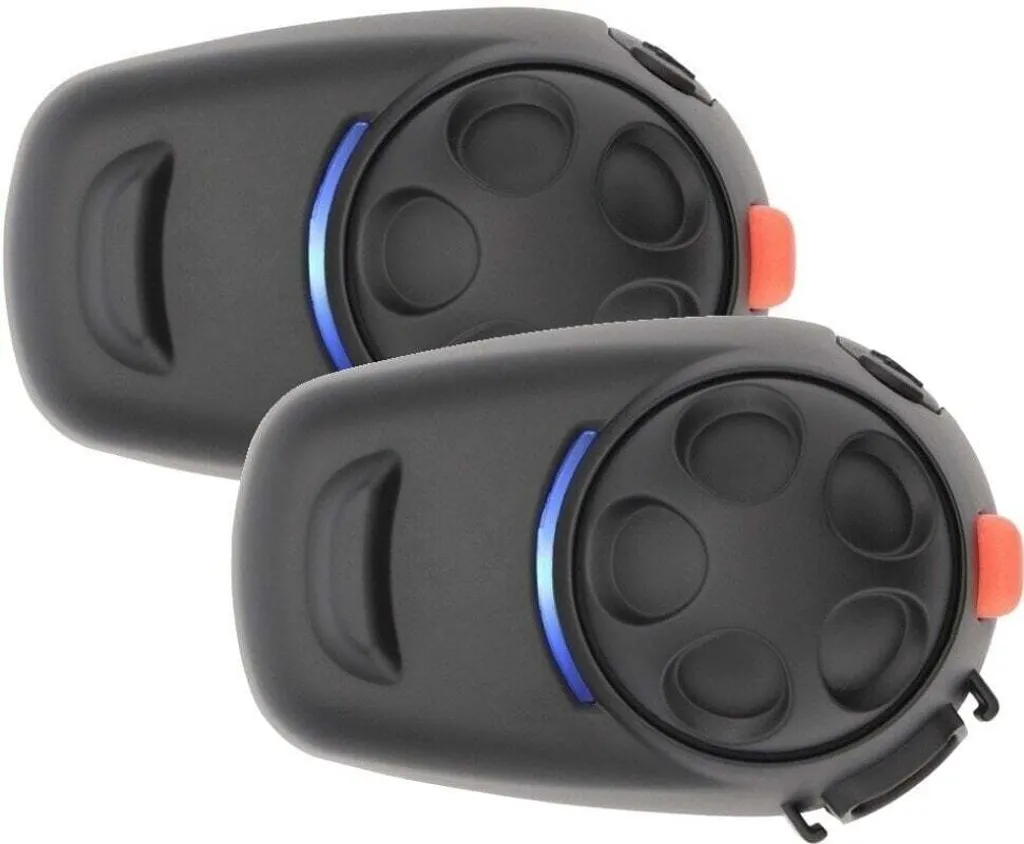 Intercom Bluetooth SMH5DUNIV kit mains libres universel pour motards - 2