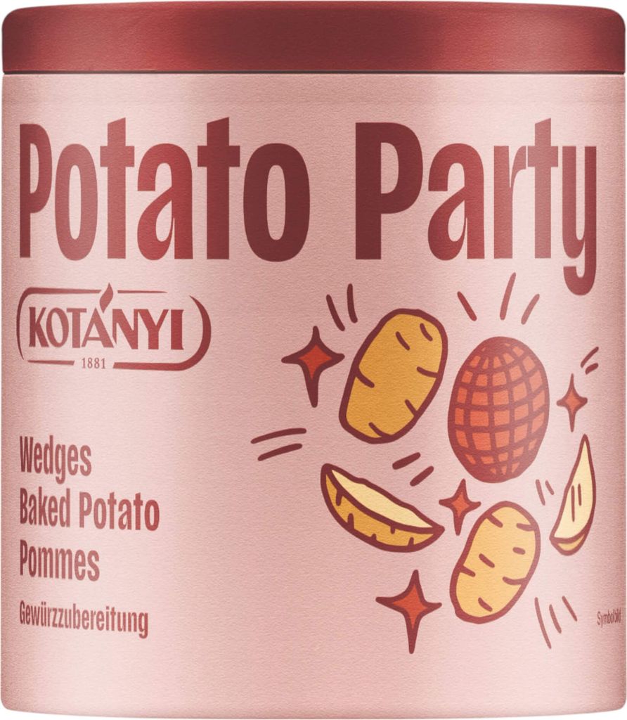 Kotanyi Junge Linie Potato Party Gewürzzubereitung Packung Produktbild 