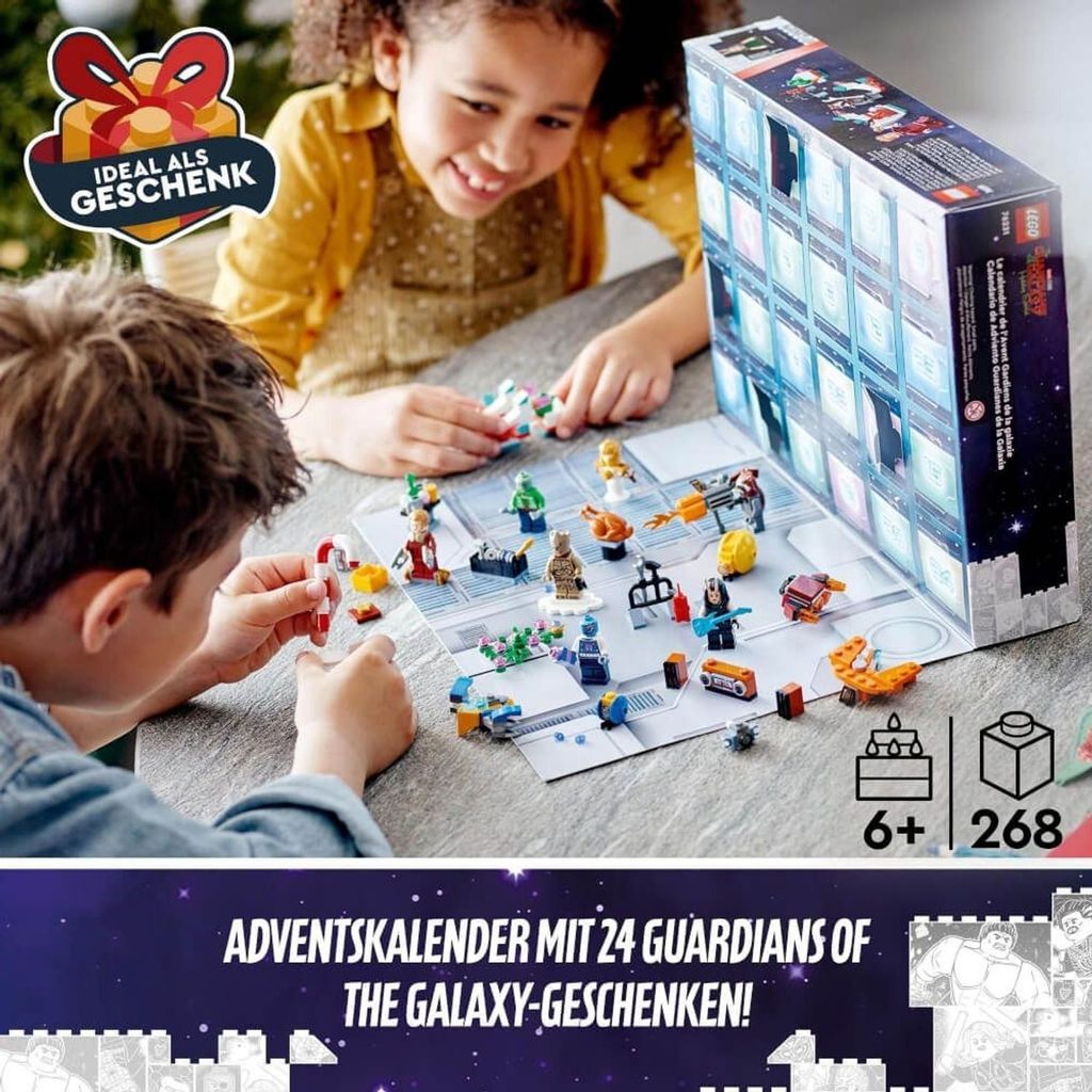 LEGO 76231 Marvel Strážcovia Galaxie Adventný kalendár 2022 Obrázok produktu 13