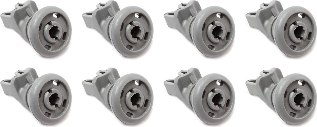 8x Korbrolle passend für Arcelik, Beko Grundig Spülmaschine, Geschirrspüler 1885800500