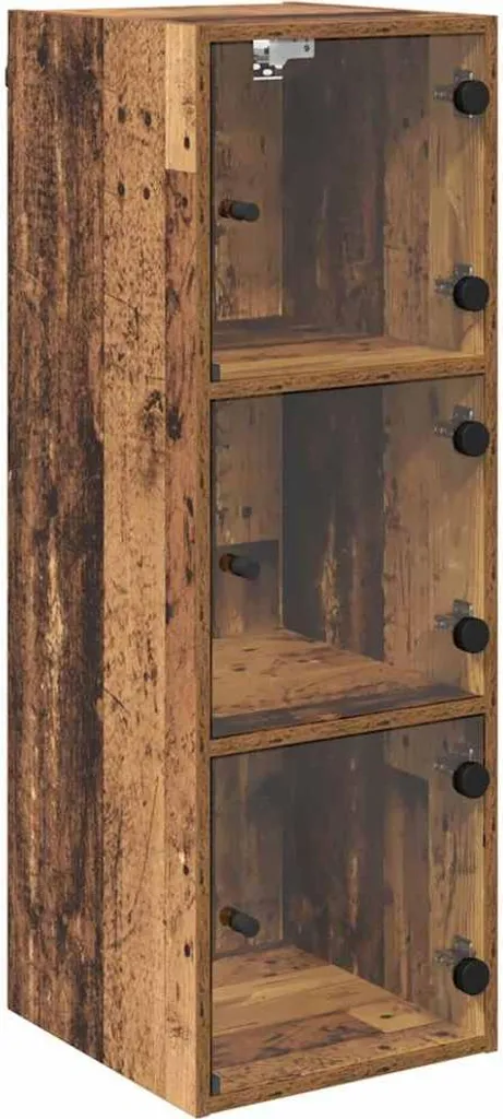 Armadio a Muro 102 cm Legno Recuperato | Eleganza Sostenibile