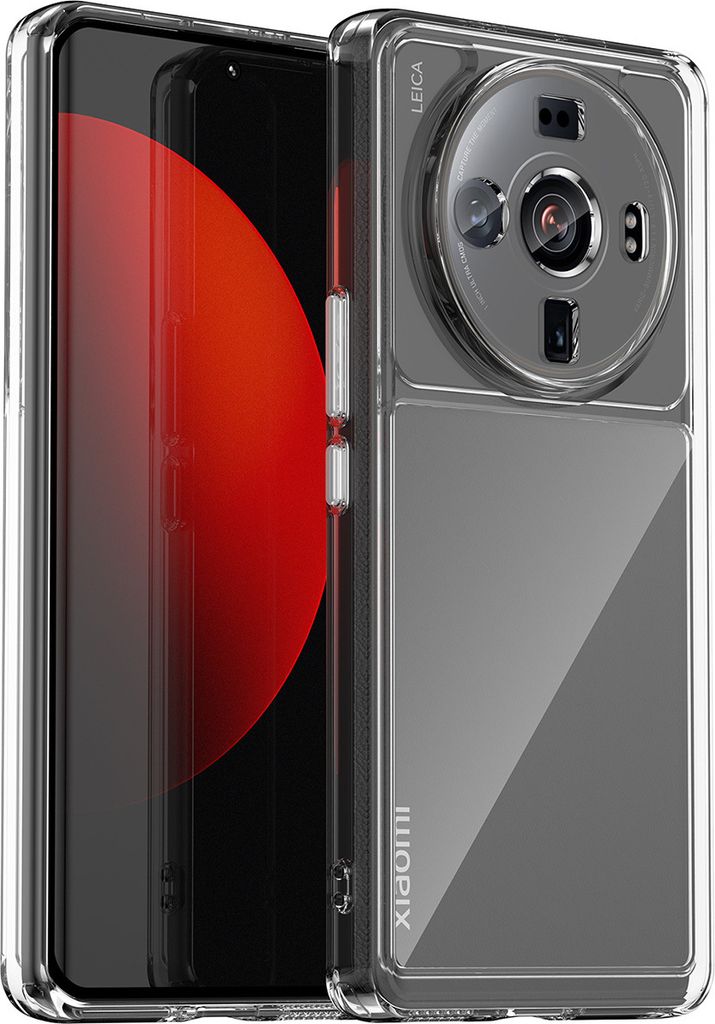 Xiaomi 12S Ultra Hülle, Klar Rückseite Stoßfeste TPU Silikon Bumper Schutzhülle für Xiaomi 12S Ultra Transparent