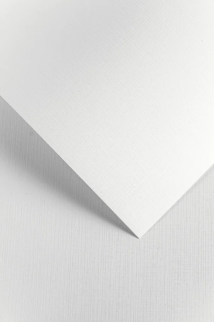 Cartoncino Galeria Papieru 201621 A4 240g - Texture a Scacchi Bianchi