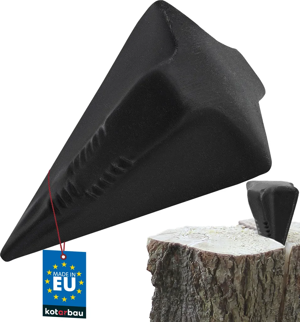 KOTARBAU Cuneo per Spaccare Legno - Acciaio Forgiato 170mm Granata 1,6kg