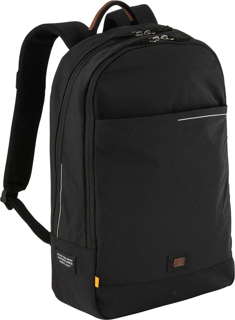 Camel Active Rucksack Schwarz City - Zaino Uomo Donna Nero Nylon