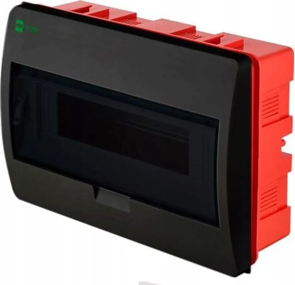 Elektro-Plast Coffret Encastré 12 Modules Noir IP40 Design Robuste