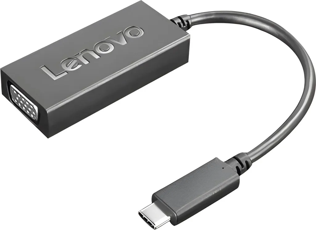 Adaptateur Lenovo USB-C vers VGA Full HD - Connexion Vidéo Haute Fidélité