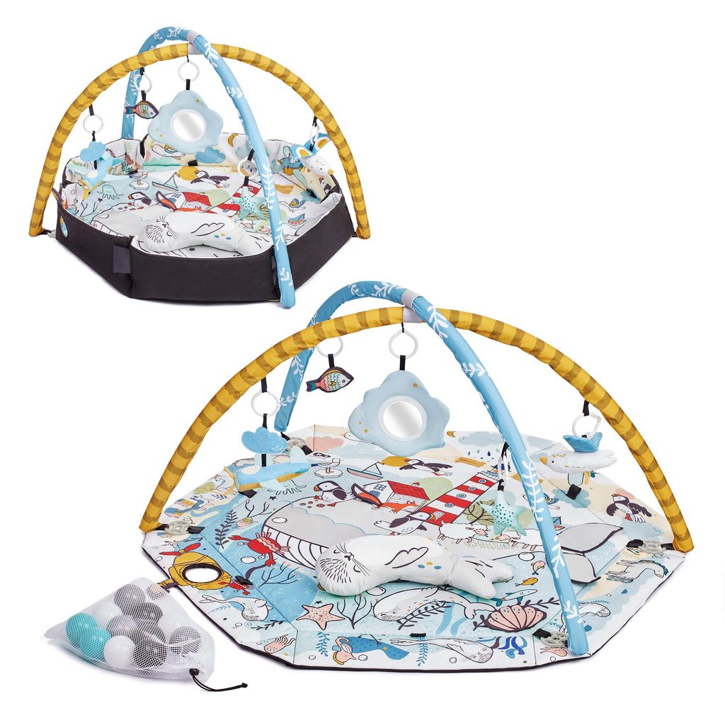 Kinderkraft SMARTPLAY SEA Tappetino educativo 2 in 1 con 12 Immagine del prodotto 