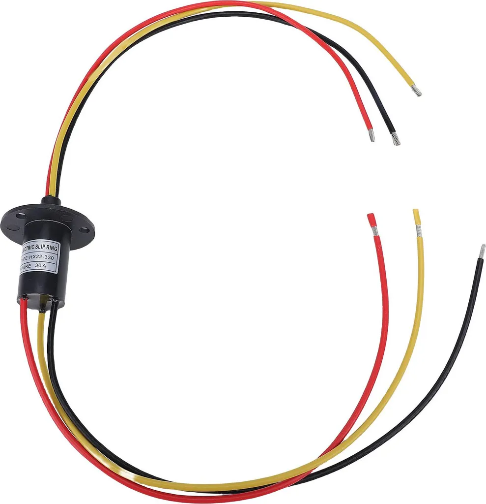 Collettore Elettrico Rotante 30A 3 Vie - Standard Industriale 22mm