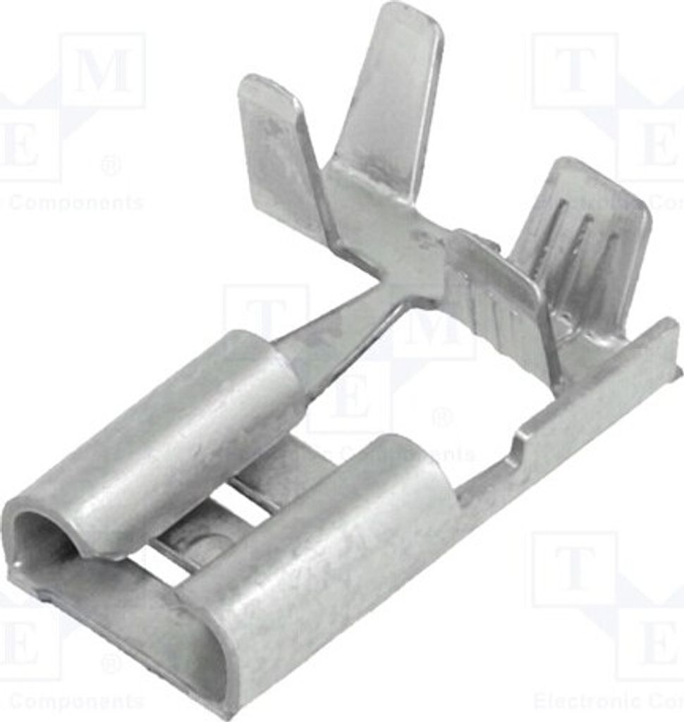 20x Verbinder: flach 1,5÷2,5mm2 weiblich 0,8mm 6,3mm unisoliert BM 02296 isoliert(nei