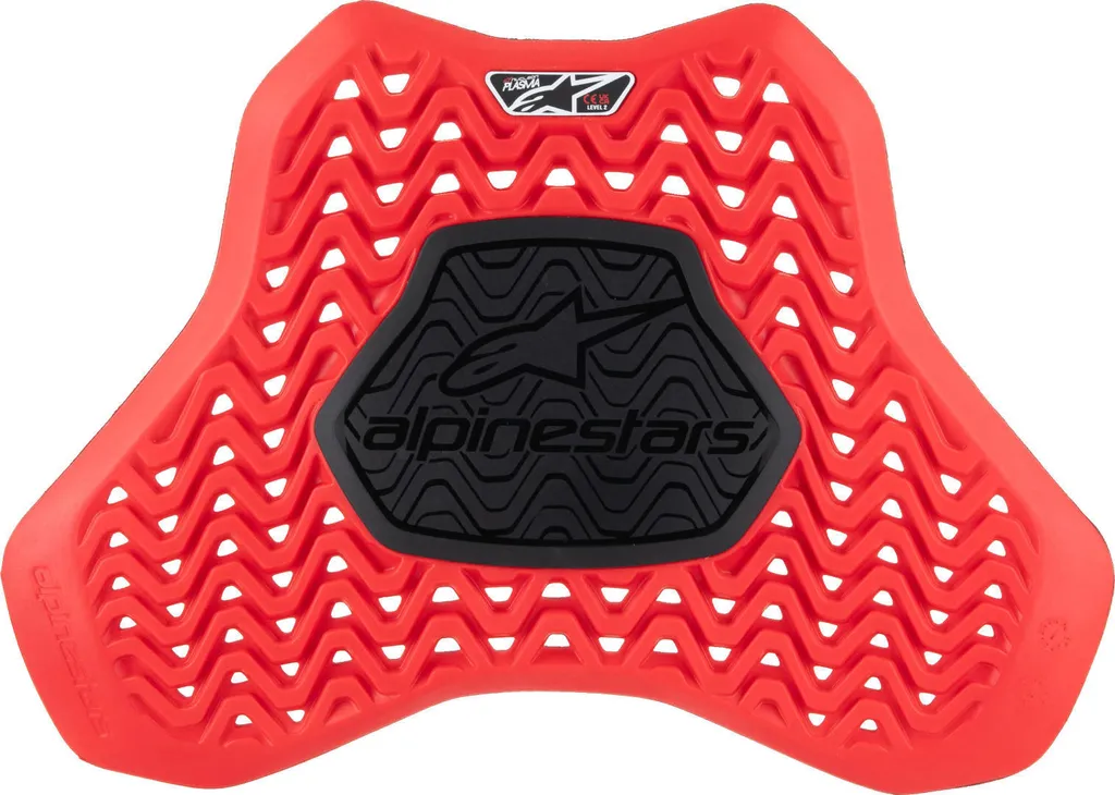 Protège-poitrine Alpinestars Nucleon Plasma Racing Rouge Taille M Homme